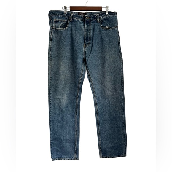 Architect Regular Fit Men’s Blue Jeans (38x34) measures 32” length - Picture 1 of 11